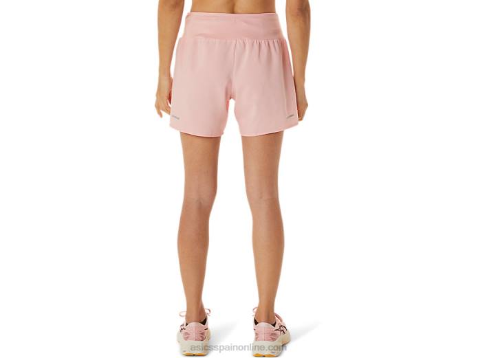camino de las mujeres 5.5in corto Asics 4L682744 rosa helada