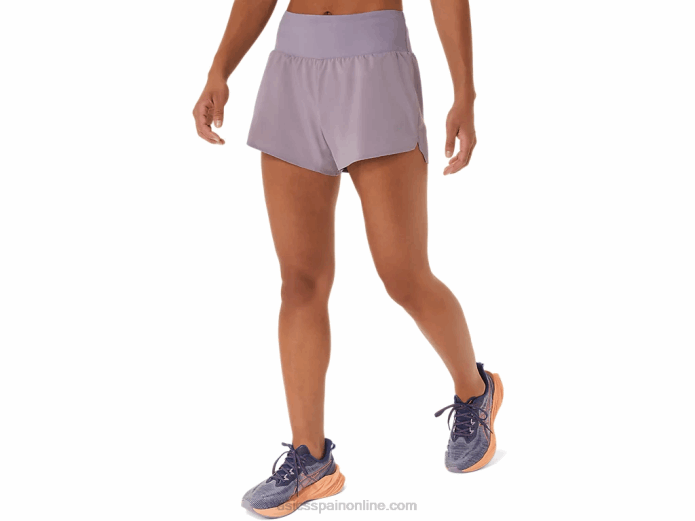 carretera mujer 3.5in corto Asics 4L682490 cuarzo violeta