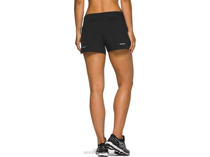 carretera mujer 3.5in corto Asics 4L682992 rendimiento negro