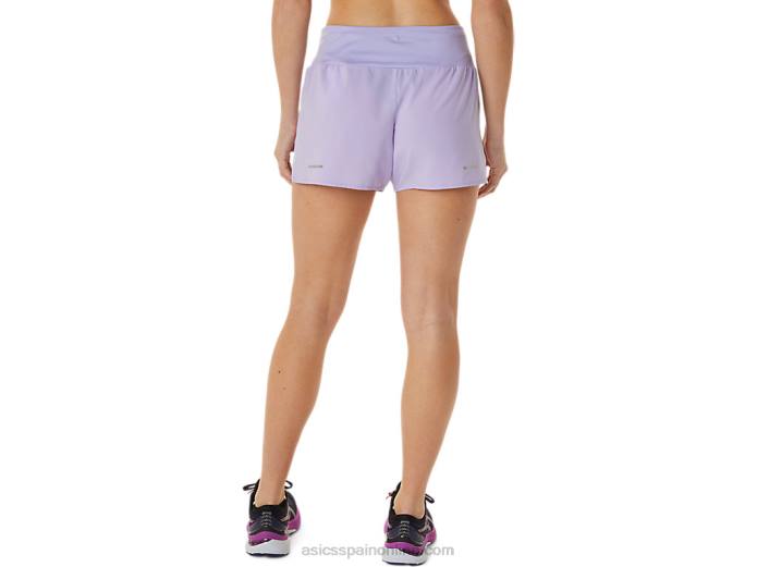 carretera mujer 3.5in corto Asics 4L683009 vapor