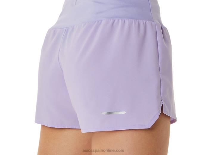carretera mujer 3.5in corto Asics 4L683009 vapor