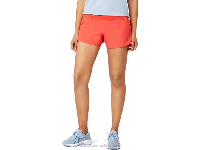 carretera mujer 3.5in corto Asics 4L683804 Toronja rosa