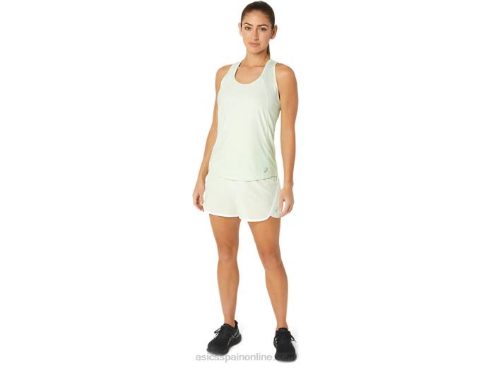 pantalón corto 2.0 pr lyte de 2,5 pulgadas para mujer Asics 4L682172 susurro verde