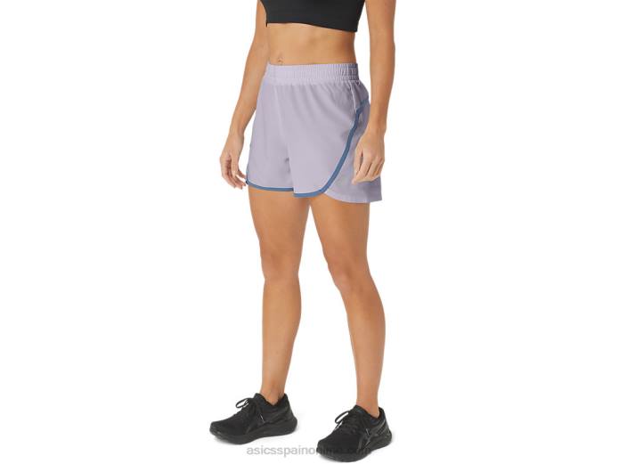 pantalón corto 2.0 pr lyte de 4 pulgadas para mujer Asics 4L682364 violeta anochecer