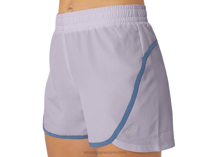 pantalón corto 2.0 pr lyte de 4 pulgadas para mujer Asics 4L682364 violeta anochecer