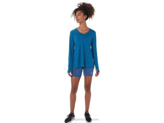 pantalón corto de punto de 7 pulgadas para mujer Asics 4L682774 gran tiburon