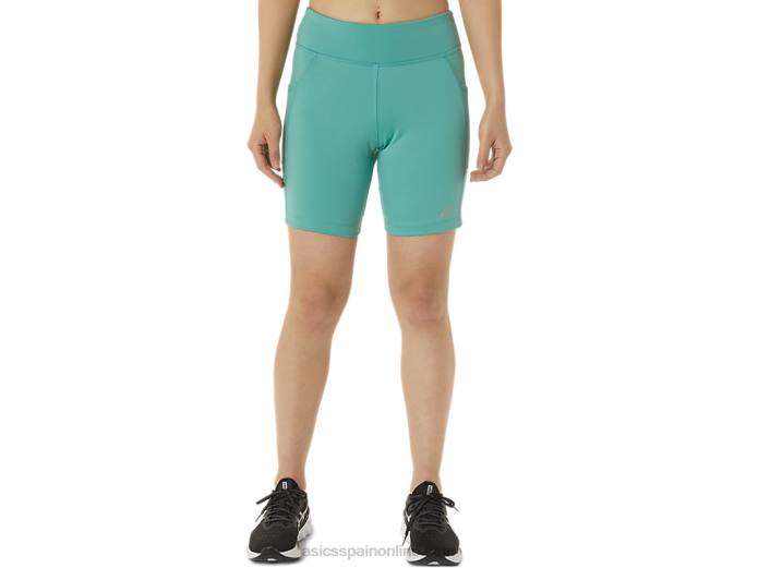pantalón corto de punto de 7 pulgadas para mujer Asics 4L683390 sabio