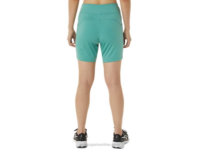 pantalón corto de punto de 7 pulgadas para mujer Asics 4L683390 sabio