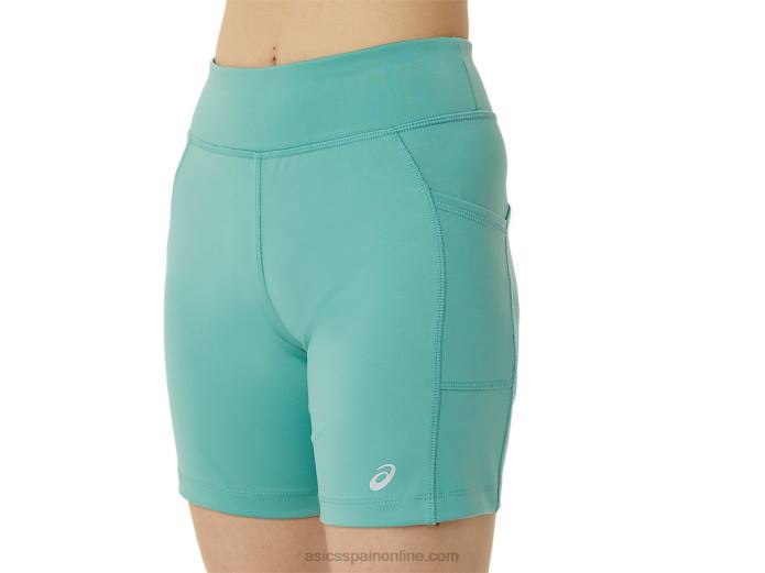 pantalón corto de punto de 7 pulgadas para mujer Asics 4L683390 sabio