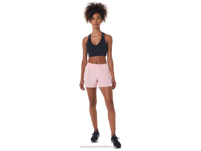 pantalón corto de running de 4 pulgadas Lyte Speed ​​para mujer Asics 4L683116 tinte espacial rosa escarchado