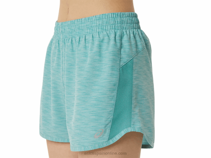 pantalón corto de running de 4 pulgadas Lyte Speed ​​para mujer Asics 4L683298 tinte espacial de salvia