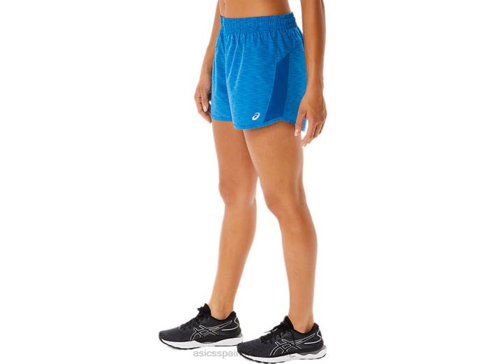 pantalón corto de running de 4 pulgadas Lyte Speed ​​para mujer Asics 4L683302 lago drive spacedye