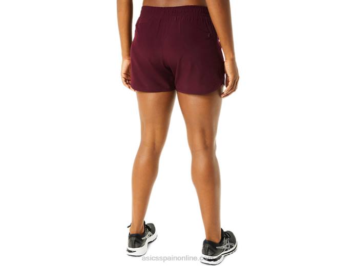 pantalón corto de running de 4 pulgadas Lyte Speed ​​para mujer Asics 4L683712 marte profundo