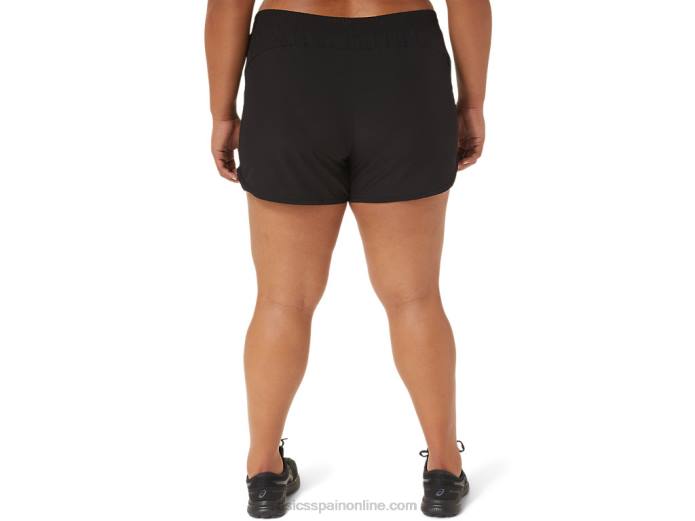 pantalón corto de running de 4 pulgadas Lyte Speed ​​para mujer Asics 4L684099 rendimiento negro