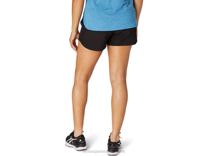 pantalón corto de running de 4 pulgadas Lyte Speed ​​para mujer Asics 4L684099 rendimiento negro