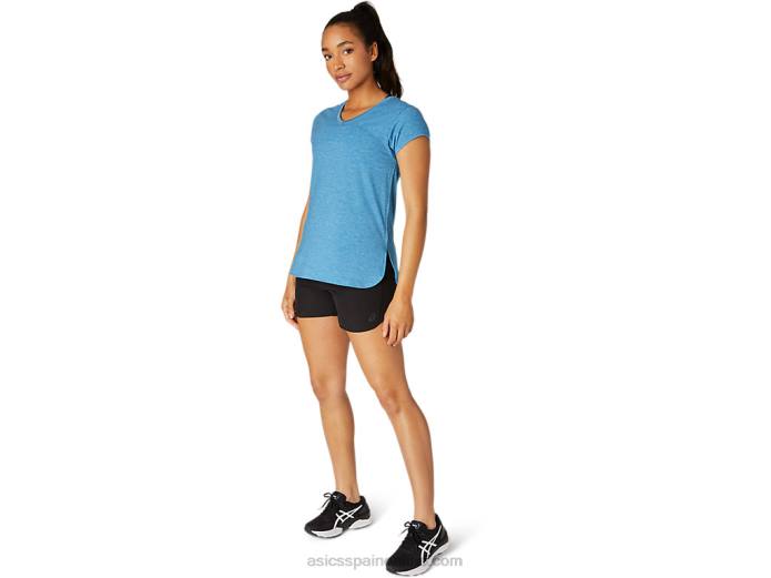 pantalón corto de running de 4 pulgadas Lyte Speed ​​para mujer Asics 4L684099 rendimiento negro