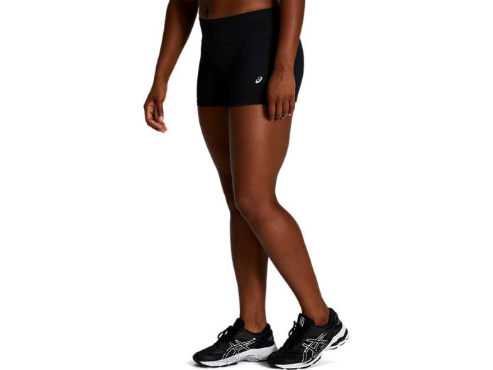 pantalón corto tren 2in mujer Asics 4L684164 rendimiento negro