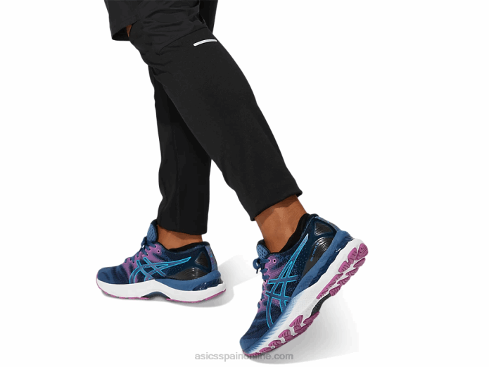 pantalón de carrera mujer Asics 4L684049 rendimiento negro