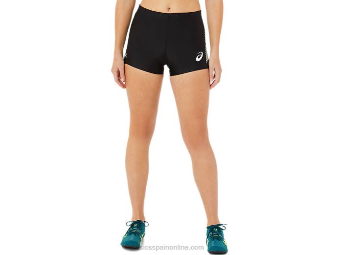 pantalón de chándal para mujer Asics 4L683402 rendimiento negro