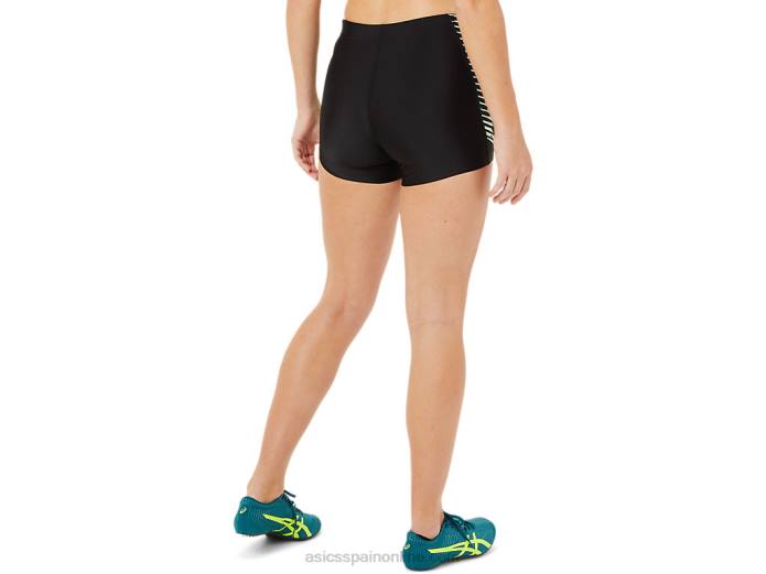 pantalón de chándal para mujer Asics 4L683402 rendimiento negro