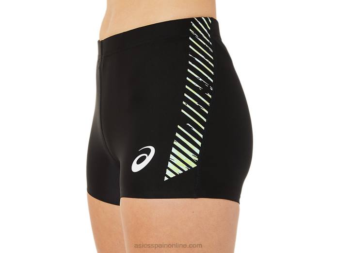 pantalón de chándal para mujer Asics 4L683402 rendimiento negro