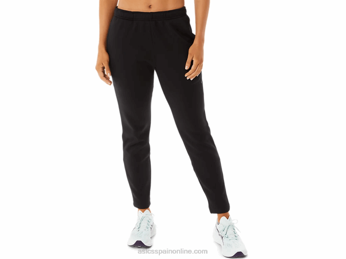 pantalón de mujer de punto cepillado Asics 4L682901 rendimiento negro