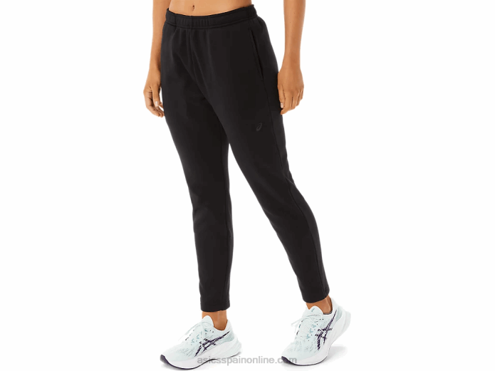 pantalón de mujer de punto cepillado Asics 4L682901 rendimiento negro