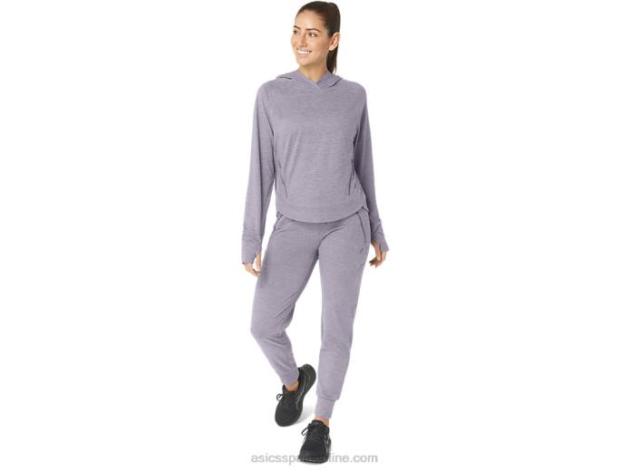 pantalón técnico mujer 2.0 Asics 4L682359 tinte espacial violeta anochecer