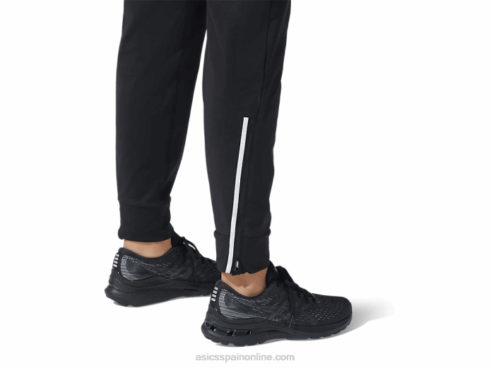 pantalón tapered thermopolis mujer Asics 4L683632 rendimiento negro