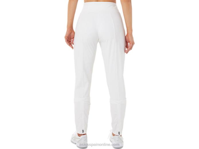 pantalón tenis mujer Asics 4L683275 blanco brillante/negro
