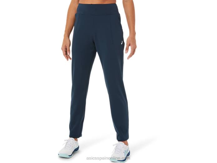 pantalón tenis mujer Asics 4L683287 azul francés/negro rendimiento