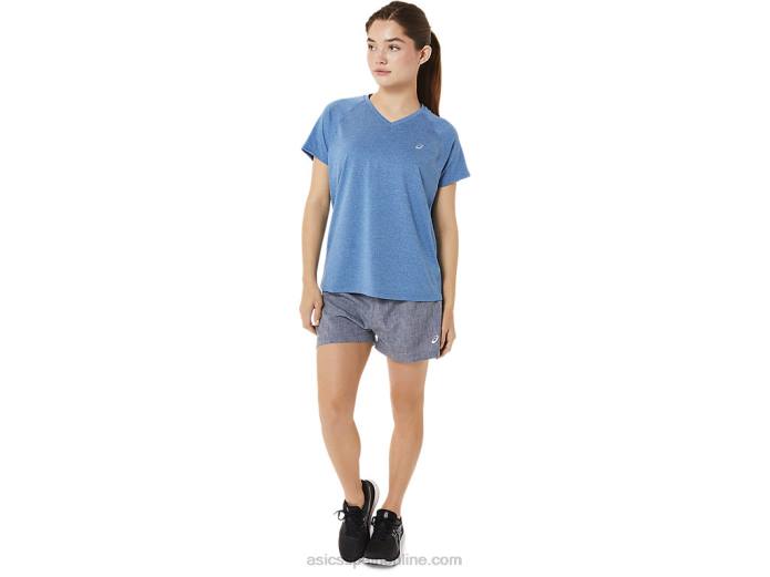 pantalones cortos de 3 pulgadas para mujer Asics 4L682947 unidad de brezo/lago