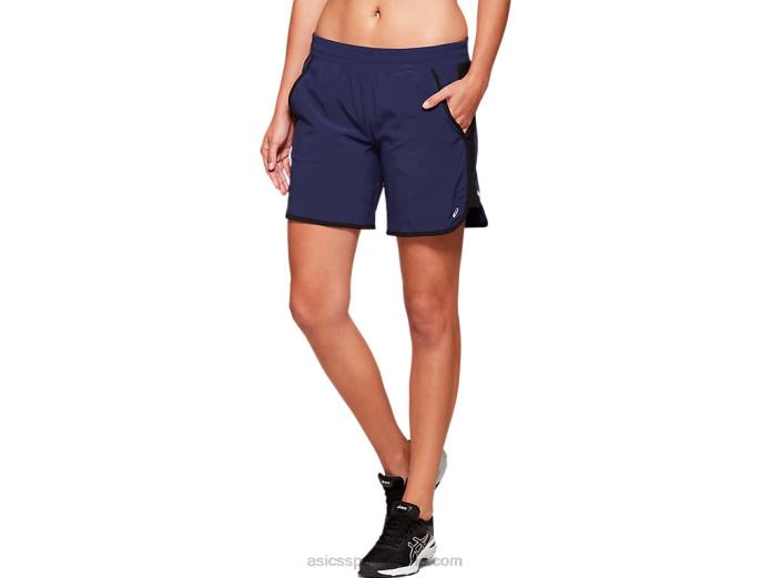short mujer fietro 7in Asics 4L682755 chaquetón