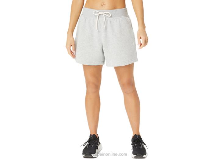 short mujer sunday sana polar Asics 4L682151 brezo gris claro
