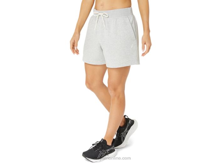 short mujer sunday sana polar Asics 4L682151 brezo gris claro