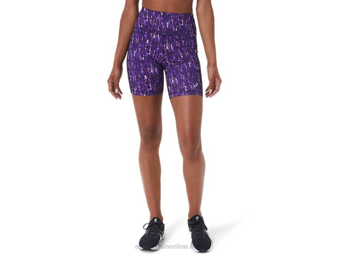 shorts de mujer pr lyte 5in con bolsillos Asics 4L682997 orquídea cepillada de japón