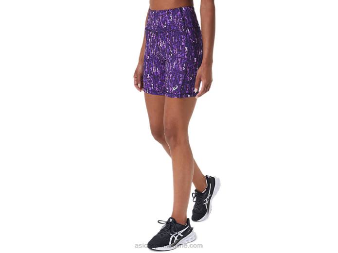 shorts de mujer pr lyte 5in con bolsillos Asics 4L682997 orquídea cepillada de japón