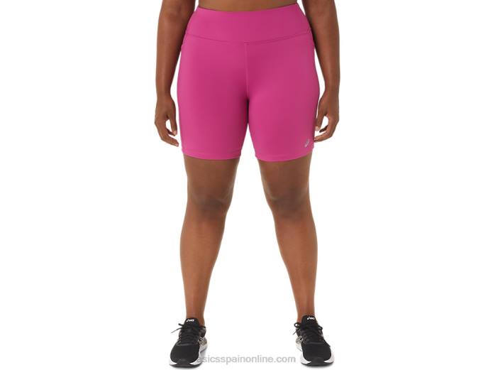 shorts de mujer pr lyte 5in con bolsillos Asics 4L683291 rojo fucsia