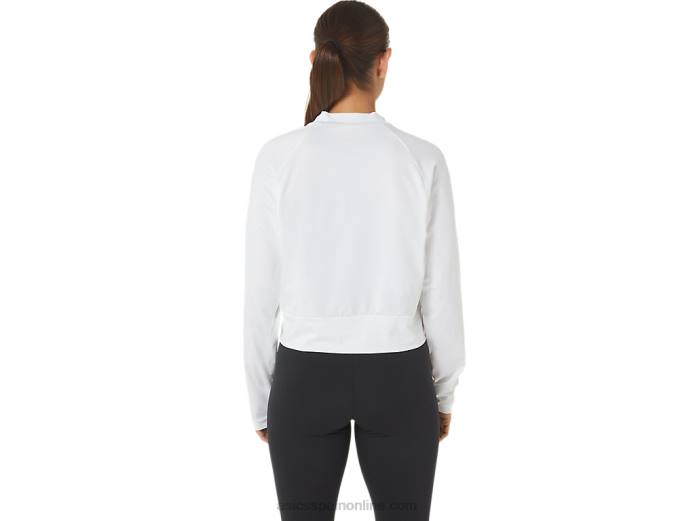 jersey de mujer the new strong repurposed Asics 4L682690 blanco