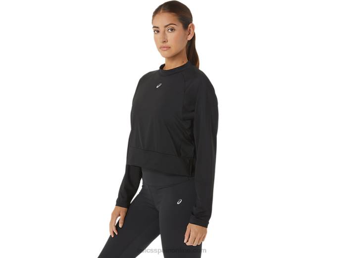 jersey de mujer the new strong repurposed Asics 4L682693 negro