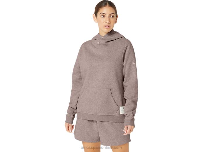 sudadera con capucha de polar Sunday sana para mujer Asics 4L682157 adular