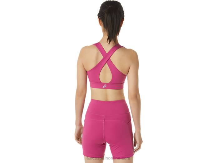 sostén pr lyte mujer Asics 4L683292 rojo fucsia/rosa glo