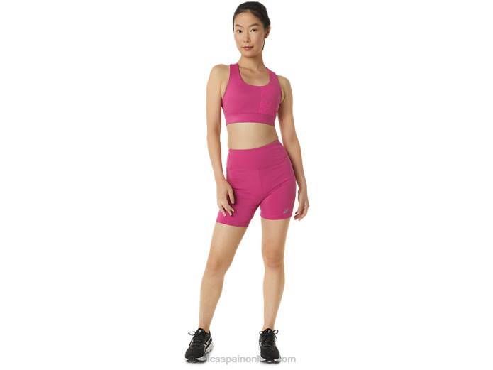 sostén pr lyte mujer Asics 4L683292 rojo fucsia/rosa glo