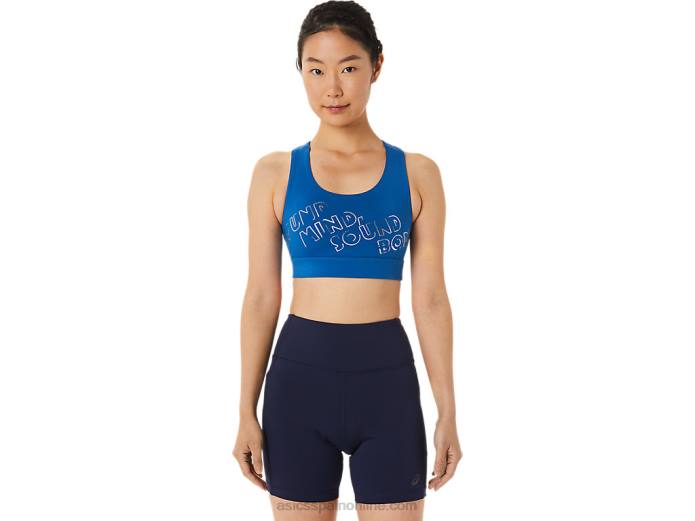 sostén pr lyte mujer Asics 4L683293 unidad de lago/azul claro