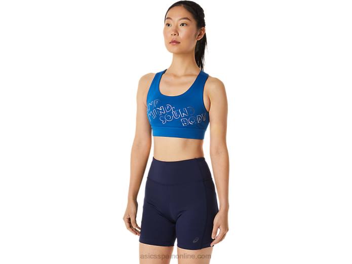 sostén pr lyte mujer Asics 4L683293 unidad de lago/azul claro