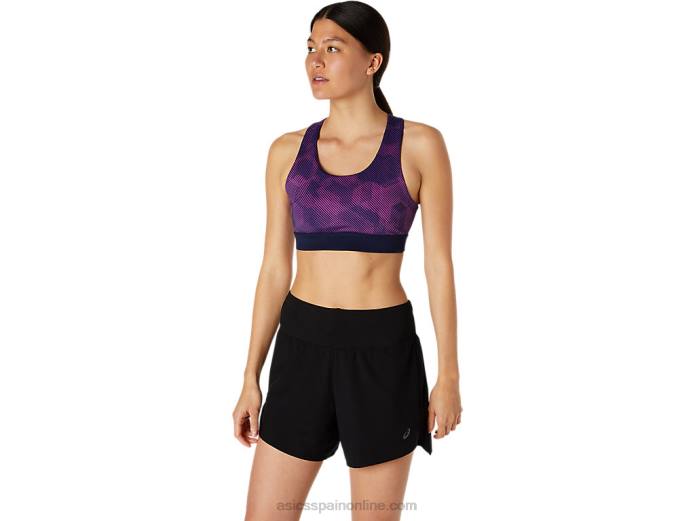 sostén pr lyte mujer Asics 4L684111 estampado digital de uvas/chaquetón