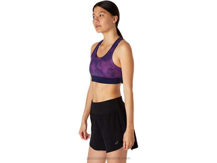 sostén pr lyte mujer Asics 4L684111 estampado digital de uvas/chaquetón