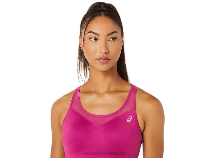 sujetador acelera mujer Asics 4L683563 rojo fucsia