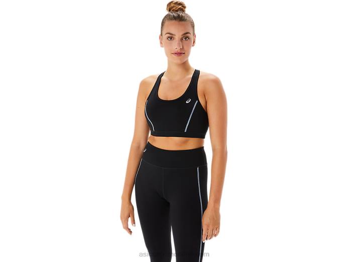 sujetador básico de entrenamiento para mujer Asics 4L682298 rendimiento negro