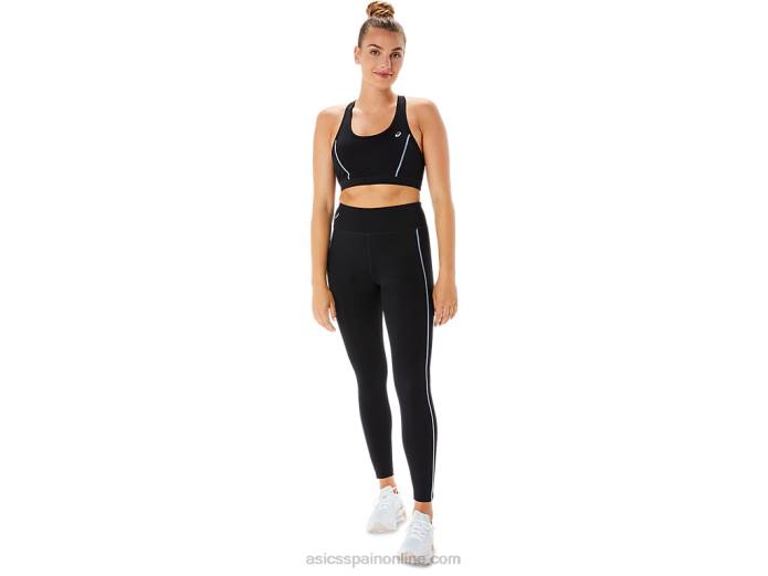 sujetador básico de entrenamiento para mujer Asics 4L682298 rendimiento negro